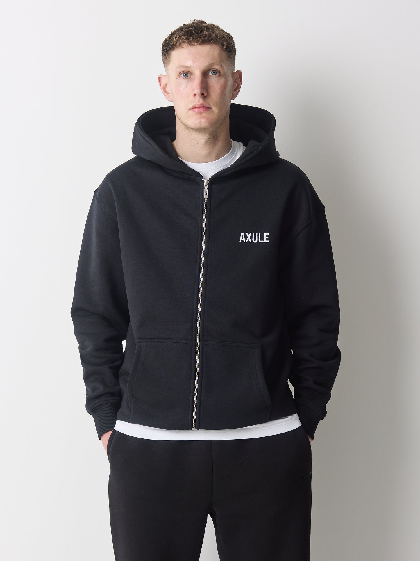 Premium Basic Zip Through Hoodie